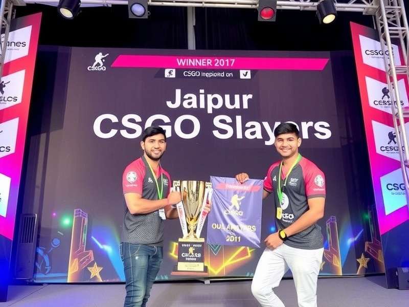 Jaipur CSGO Slayers Team Photo